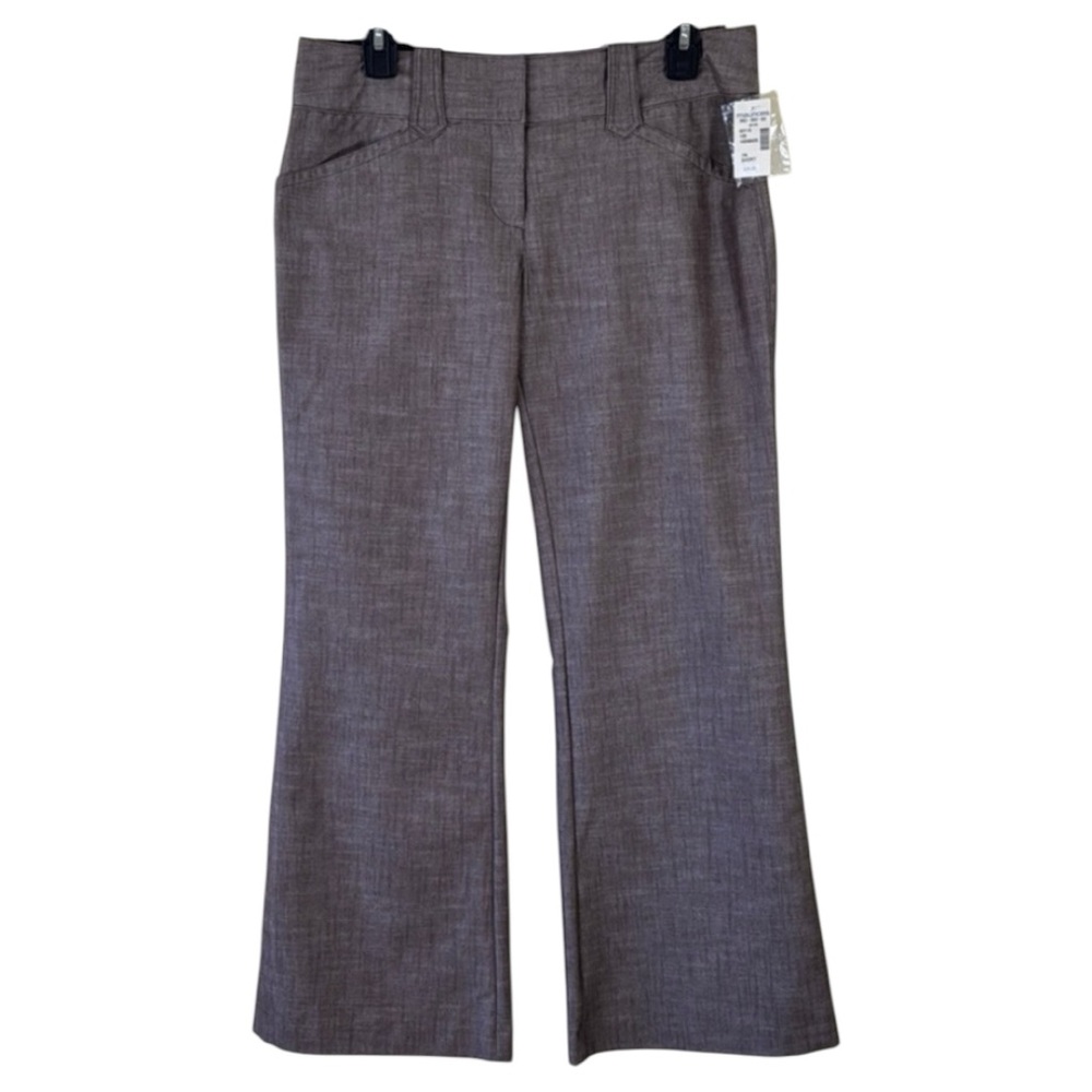 Studio Y Pants Brown Flare in Size 7/8 ‎ NWT